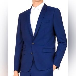 THE KOOPLES - Marine Officer Slim Fit Blazer in Navy - size 34
